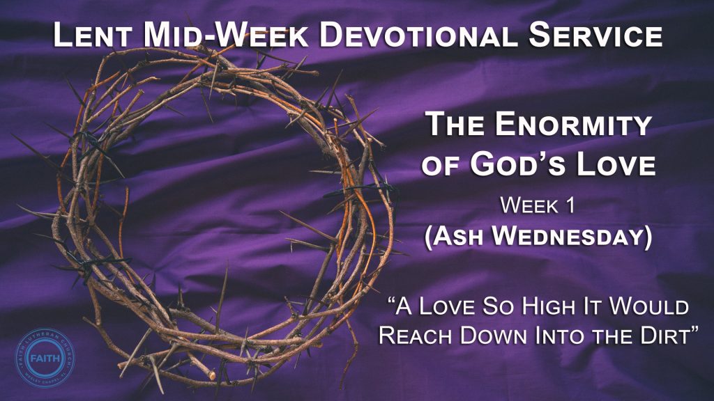 Ash Wednesday Mid-Week Devotional Service