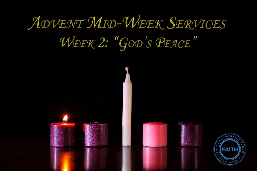 Mid-Week Advent Worship Service – Week 2