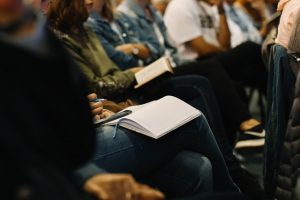 Studying the Bible at Church in Wesley Chapel, FL