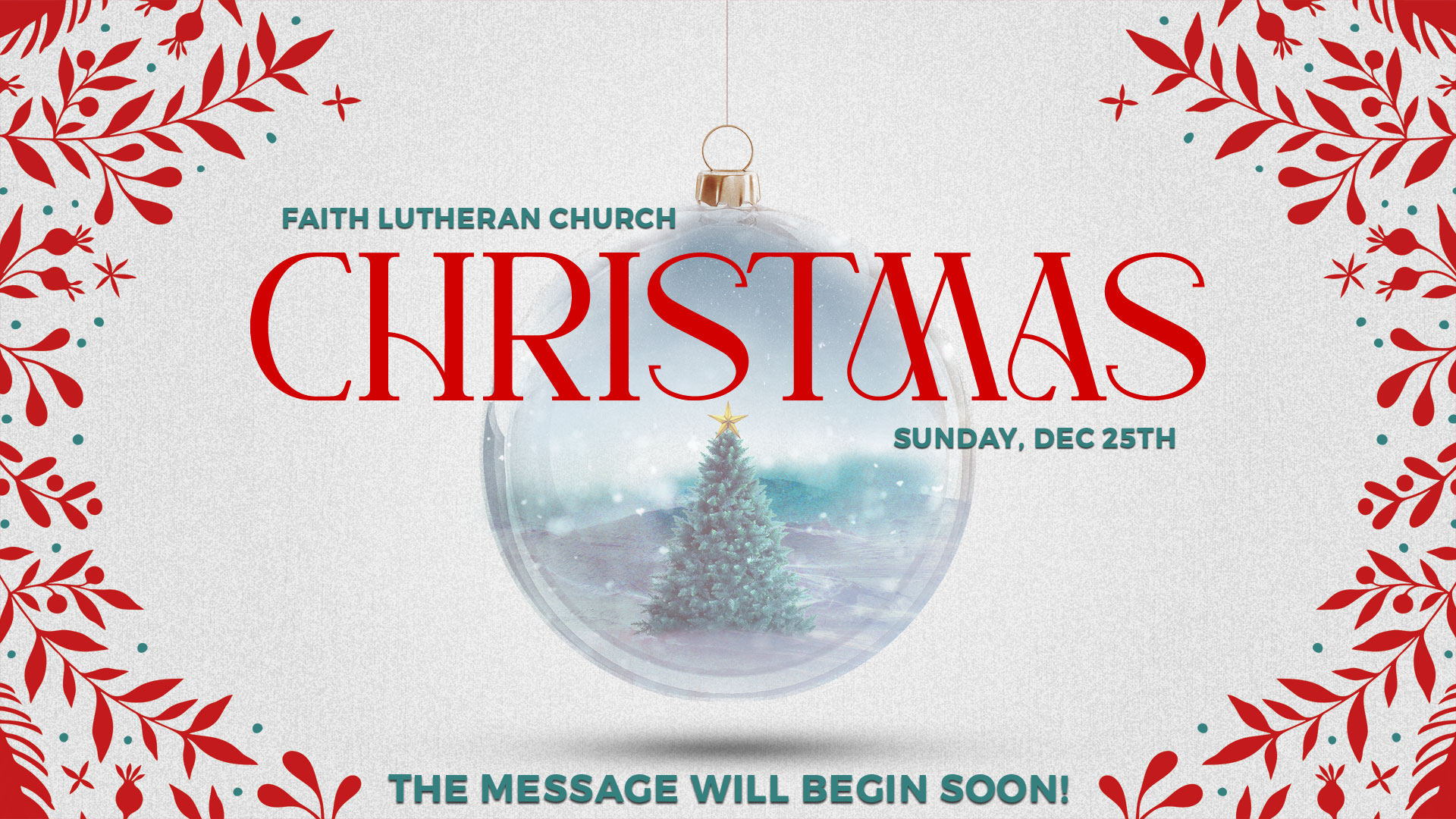 Christmas Message