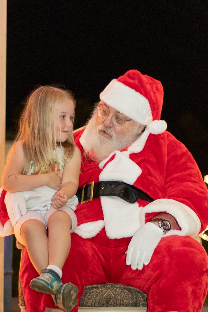 Picture with Santa in Wesley Chapel, FL