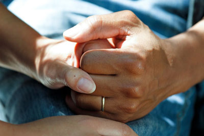 Devotion 28 Days of Prayer - Help my Unbelief - Holding hands