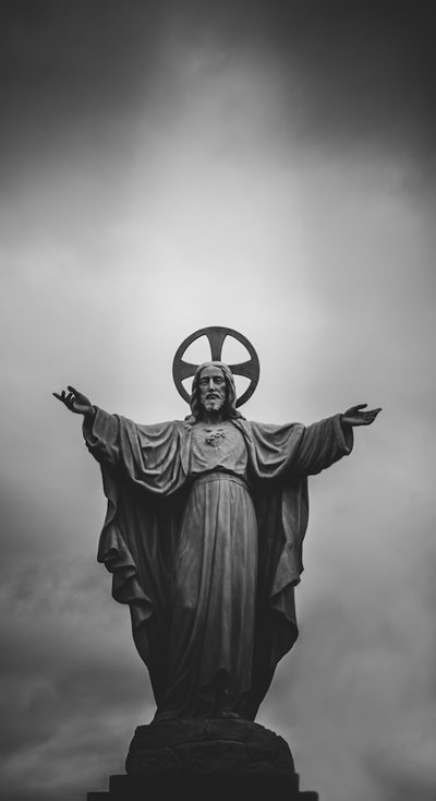 Daily Devotion - Faith Lutheran Church, Wesley Chapel, FL - Statue of Jesus