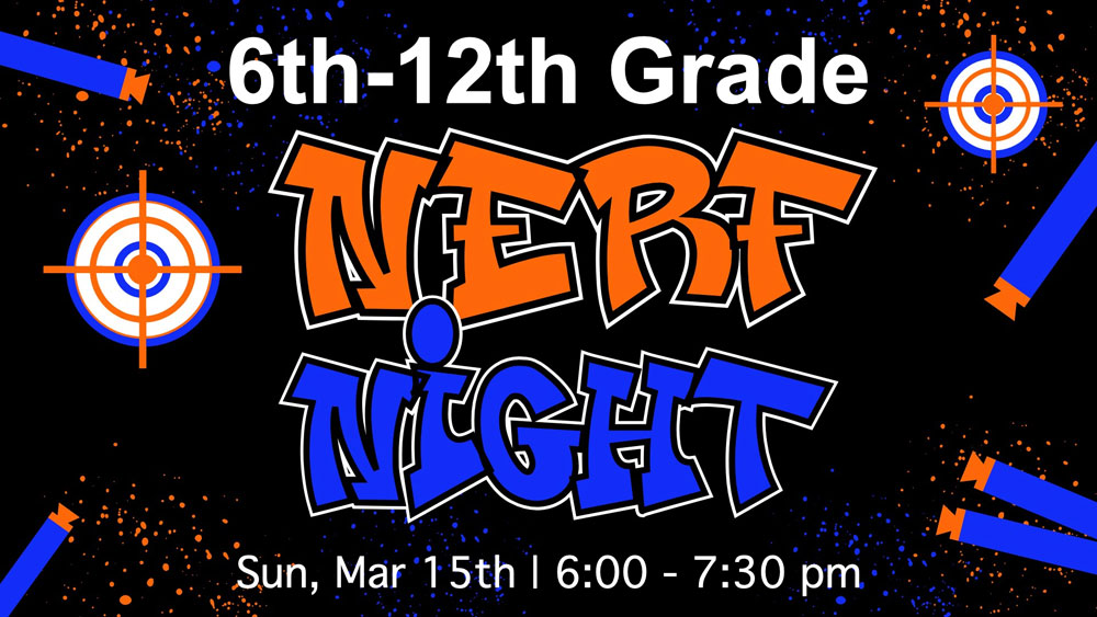 Youth Group in Wesley Chapel FL - Faith Lutheran Church - Nerf Night