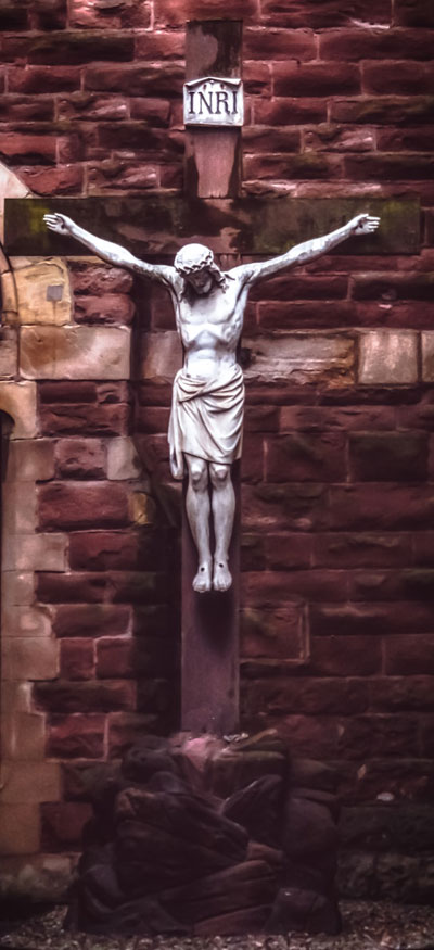 The Other Six - Faith Lutheran Church, Wesley Chapel, FL - King Jesus on the cross