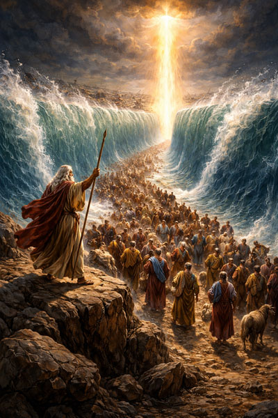 Daily Devotion - Faith Lutheran Church, Wesley Chapel, FL - God delivering His People out of Egypt