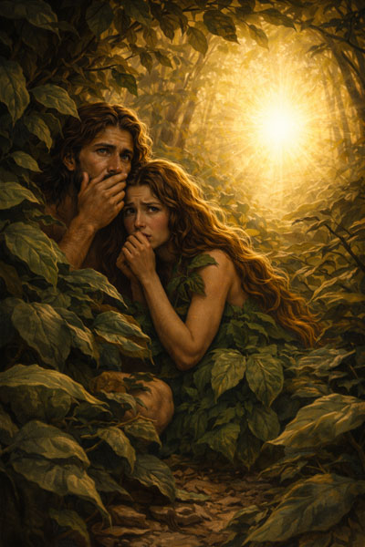 Daily Devotion - Faith Lutheran Church, Wesley Chapel, FL - Adam and Eve hiding from God