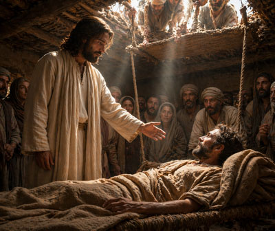 Daily Devotion - Faith Lutheran Church, Wesley Chapel, FL - Jesus forgives the paralytic