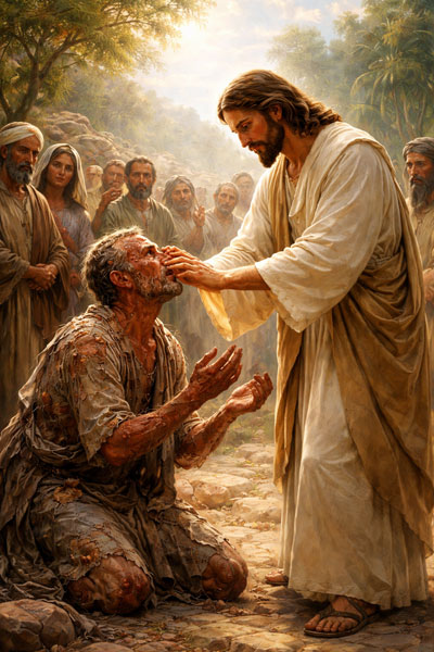 The Other Six - Faith Lutheran Church, Wesley Chapel, FL - Jesus healing a leprous man
