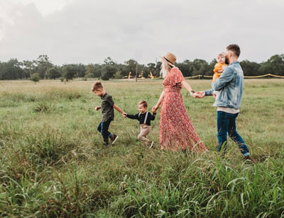 The Other Six - Faith Lutheran Church, Wesley Chapel, FL - Family in a field