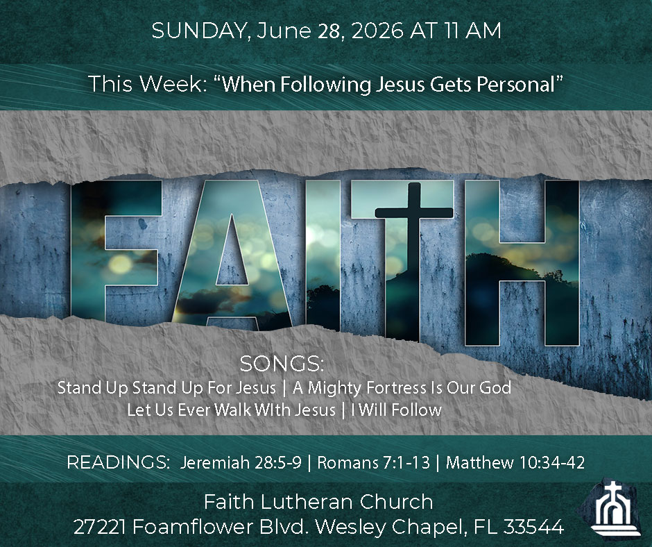 Faith Lutheran Songs
