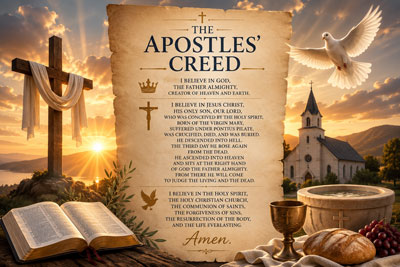 Daily Devotion - Faith Lutheran Church, Wesley Chapel, FL - Apostles' Creed
