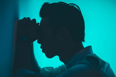 Daily Devotion - Faith Lutheran Church, Wesley Chapel, FL - Man praying for relief
