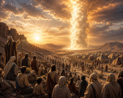 Daily Devotion - Faith Lutheran Church, Wesley Chapel, FL - God leading Israel in the wilderness