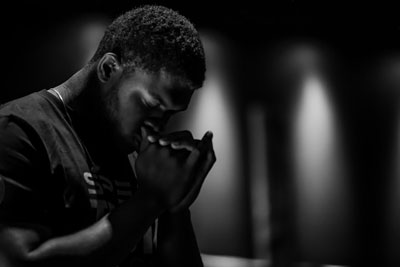 Daily Devotion - Faith Lutheran Church, Wesley Chapel, FL - Man praying