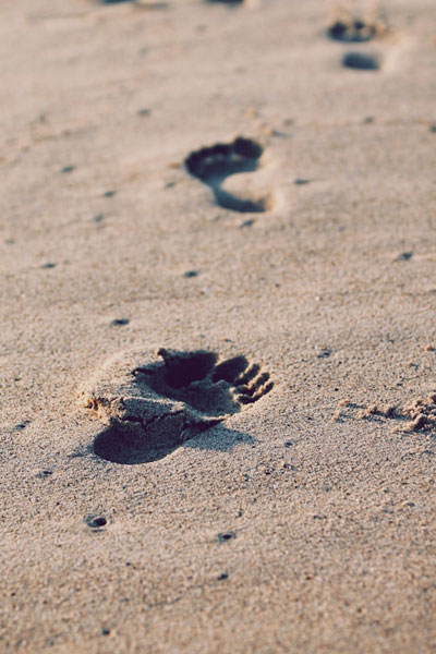 The Other Six - Faith Lutheran Church, Wesley Chapel, FL - Footsteps in the sand