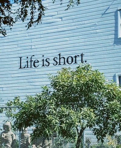 Daily Devotion - Faith Lutheran Church, Wesley Chapel, FL - Life is short