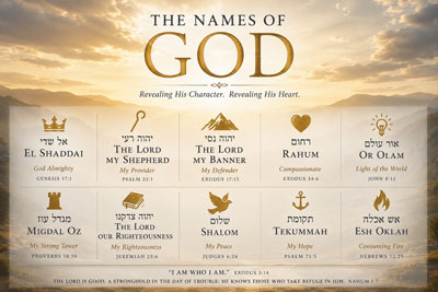 Daily Devotion - Faith Lutheran Church, Wesley Chapel, FL - Names of God