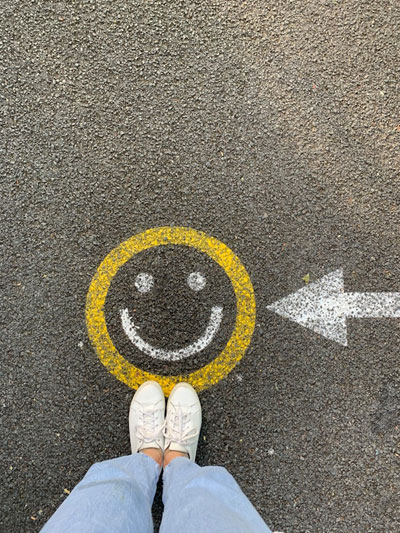 Daily Devotion - Faith Lutheran Church, Wesley Chapel, FL - Standing by a smiley face