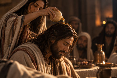The Other Six - Faith Lutheran Church, Wesley Chapel, FL - Jesus anointed with perfume