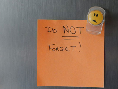 The Other Six - Faith Lutheran Church, Wesley Chapel, FL - Reminder Post-it Note
