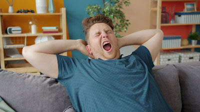 Daily Devotion - Faith Lutheran Church, Wesley Chapel, FL - Man waking up