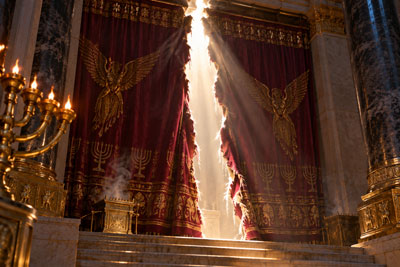 Daily Devotion - Faith Lutheran Church, Wesley Chapel, FL - The Temple curtain torn in two